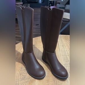 Madden Girl Brown Kids Tall Riding Boots